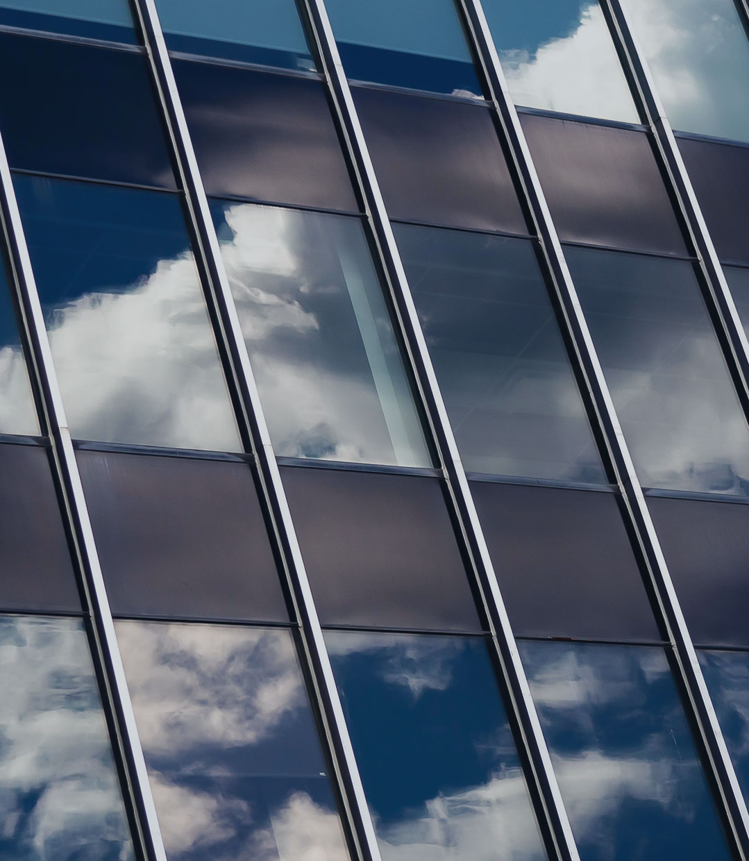How does the water supply  system for high-rise residential  buildings operate?